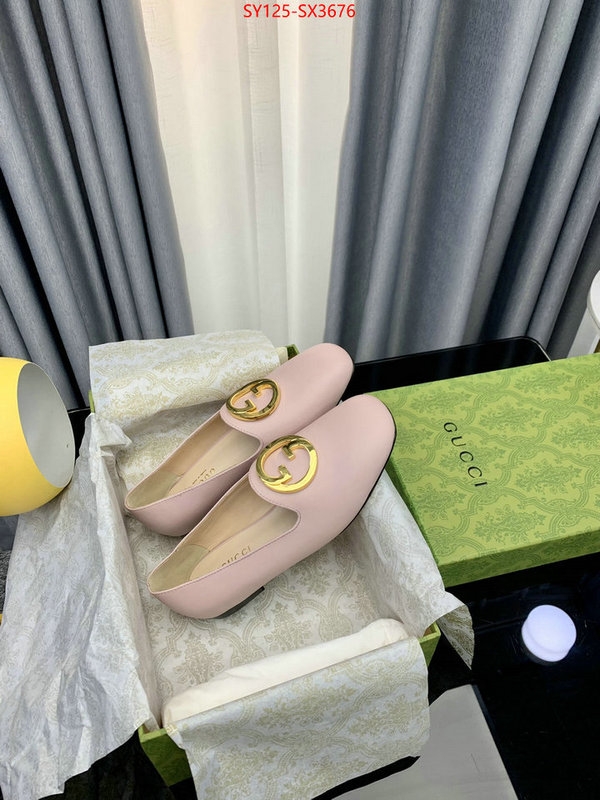 Women Shoes-Gucci what ID: SX3676 $: 125USD