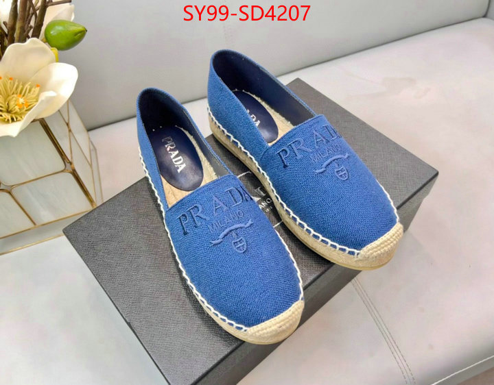 Women Shoes-Prada mirror copy luxury ID: SD4207 $: 99USD