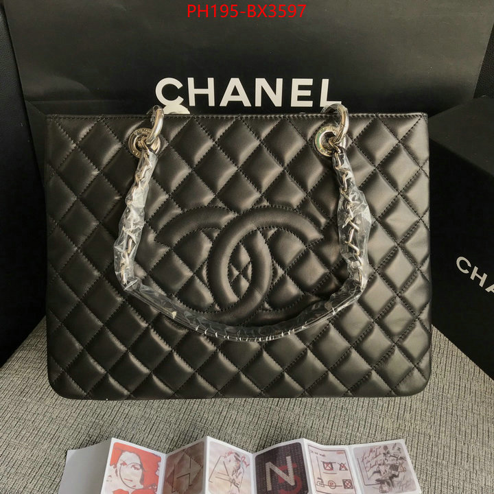 Chanel Bags(TOP)-Handbag- designer wholesale replica ID: BX3597 $: 195USD