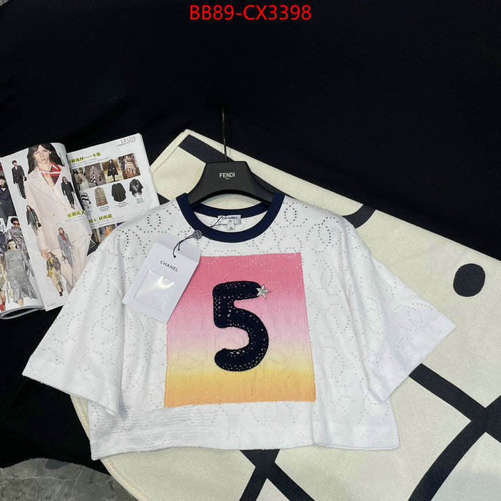 Clothing-Chanel high quality customize ID: CX3398 $: 89USD