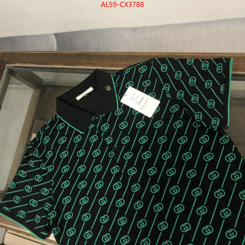 Clothing-Gucci customize best quality replica ID: CX3788 $: 59USD