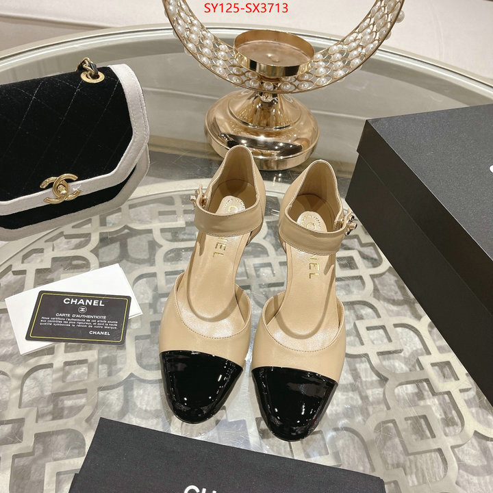 Women Shoes-Chanel best aaaaa ID: SX3713 $: 125USD