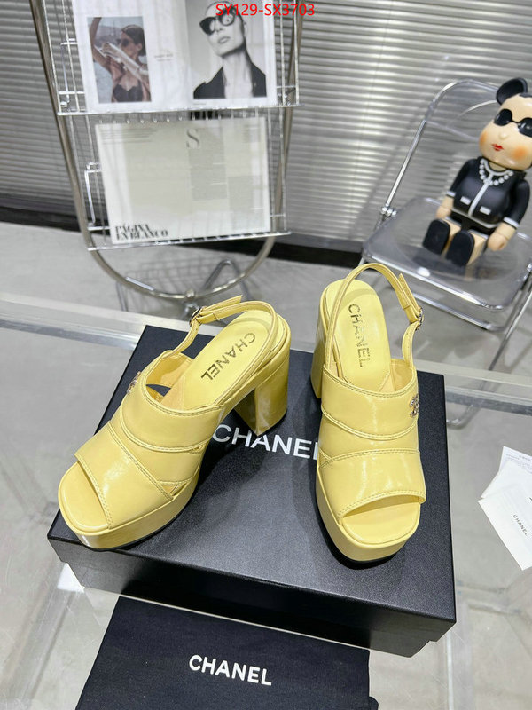 Women Shoes-Chanel where to buy the best replica ID: SX3703 $: 129USD