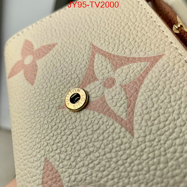 LV Bags(TOP)-Wallet 1:1 replica ID: TV2000 $: 95USD,