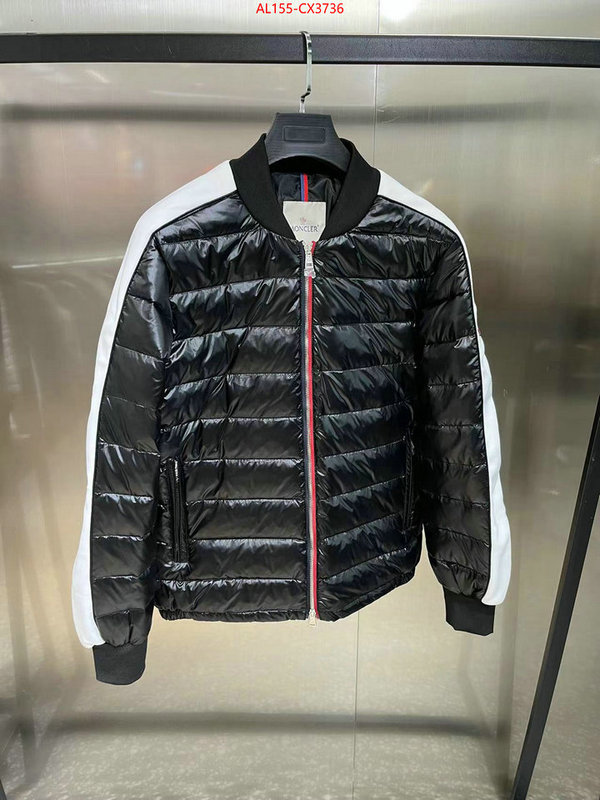 Down jacket Men-Moncler 1:1 replica wholesale ID: CX3736 $: 155USD