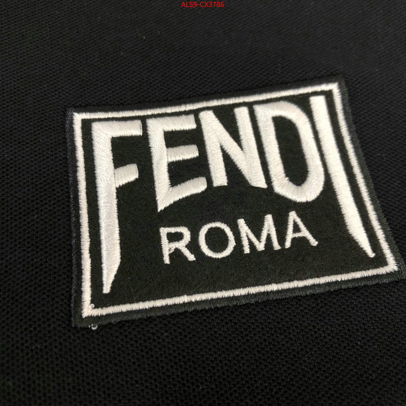 Clothing-Fendi wholesale replica shop ID: CX3786 $: 59USD