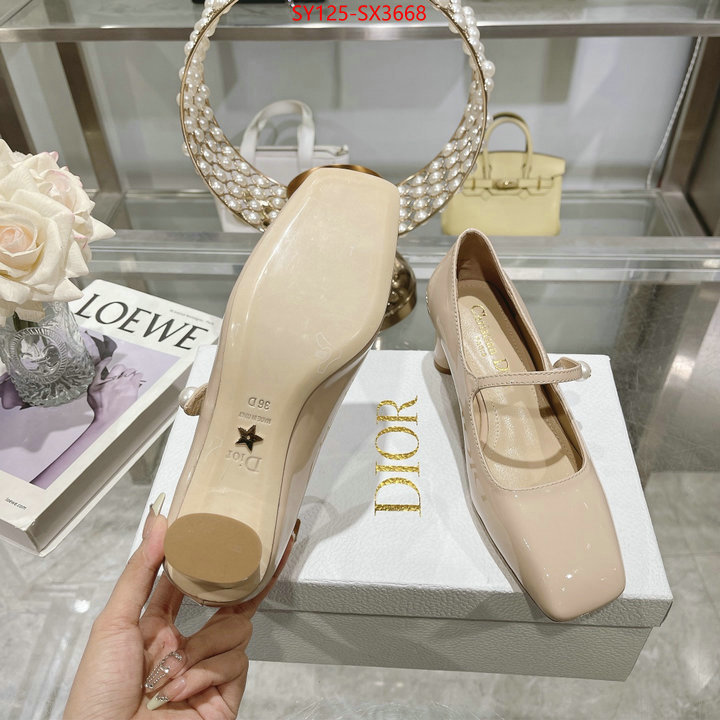 Women Shoes-Dior where can i buy the best quality ID: SX3668 $: 125USD