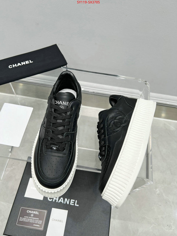 Women Shoes-Chanel outlet 1:1 replica ID: SX3705 $: 119USD