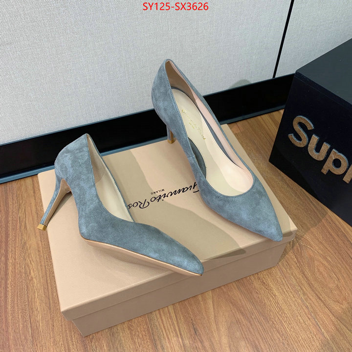 Women Shoes-Gianvito Rossi 2024 perfect replica designer ID: SX3626 $: 125USD