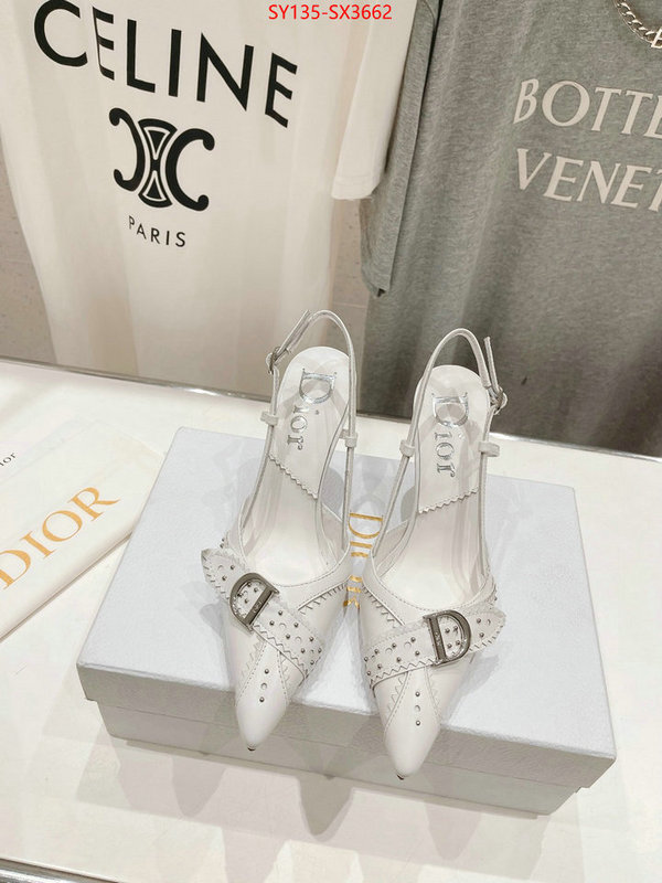 Women Shoes-Dior high-end designer ID: SX3662 $: 135USD