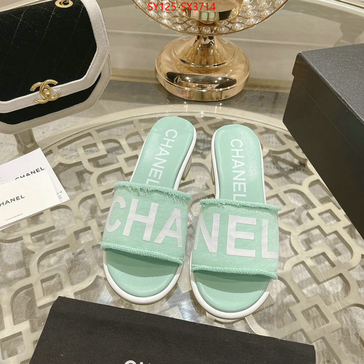 Women Shoes-Chanel wholesale 2024 replica ID: SX3714 $: 125USD