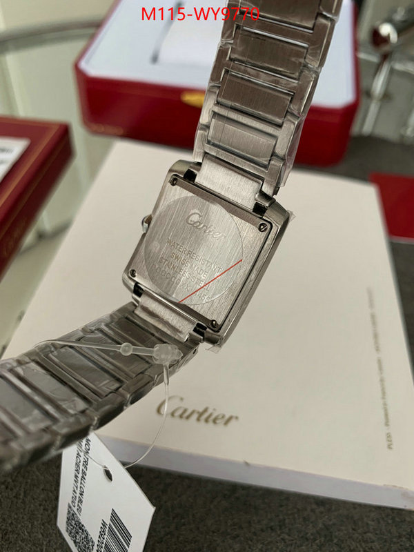 Watch(4A)-Cartier best website for replica ID: WY9770 $: 115USD