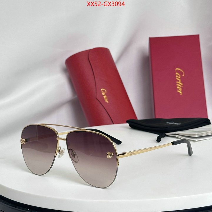 Glasses-Cartier best knockoff ID: GX3094 $: 52USD