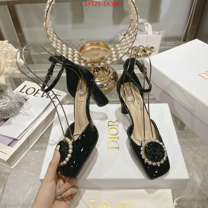 Women Shoes-Dior how to find replica shop ID: SX3667 $: 125USD