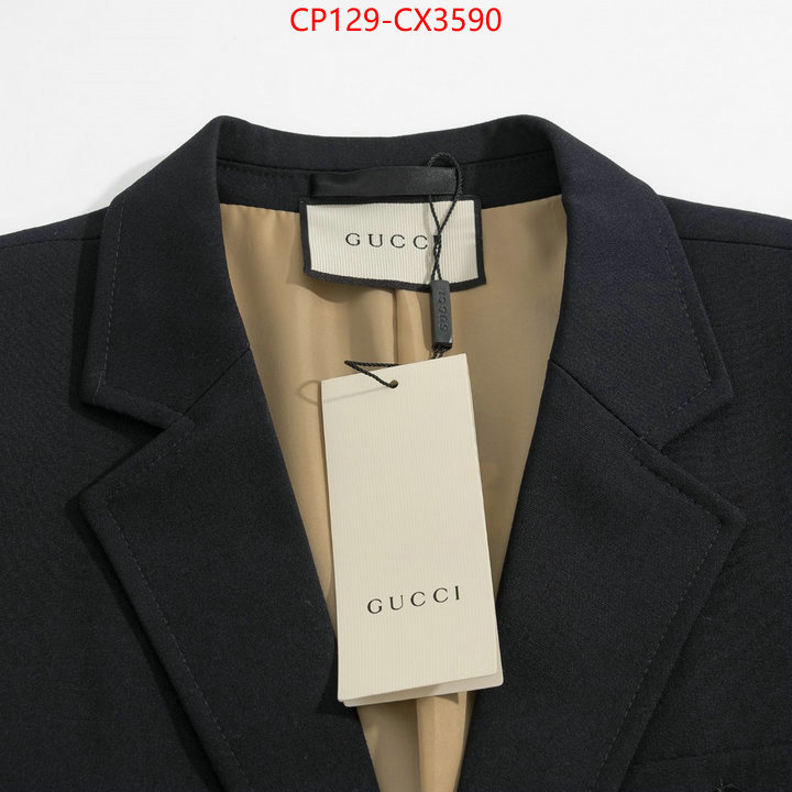 Clothing-Gucci aaaaa+ replica ID: CX3590 $: 129USD