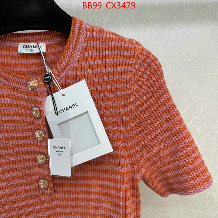 Clothing-Chanel website to buy replica ID: CX3479 $: 99USD