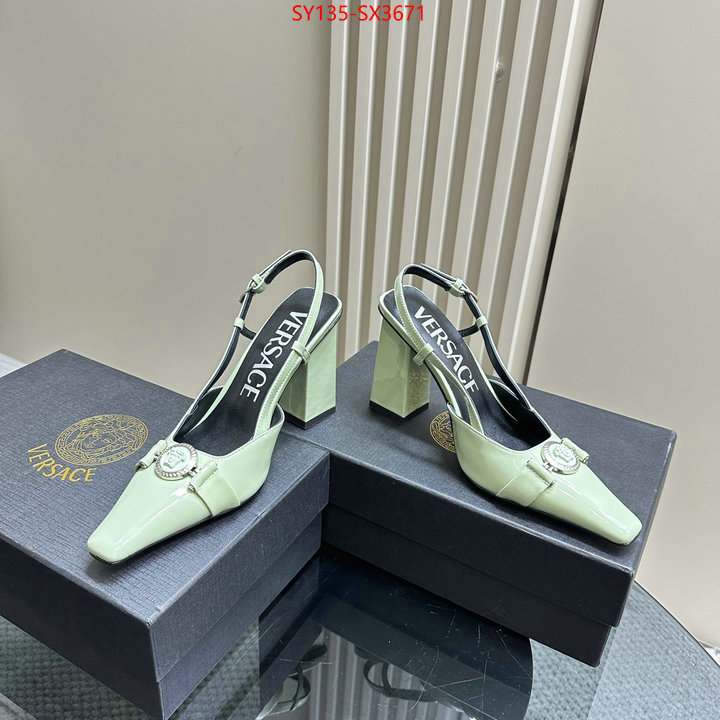 Women Shoes-Versace best replica new style ID: SX3671 $: 135USD