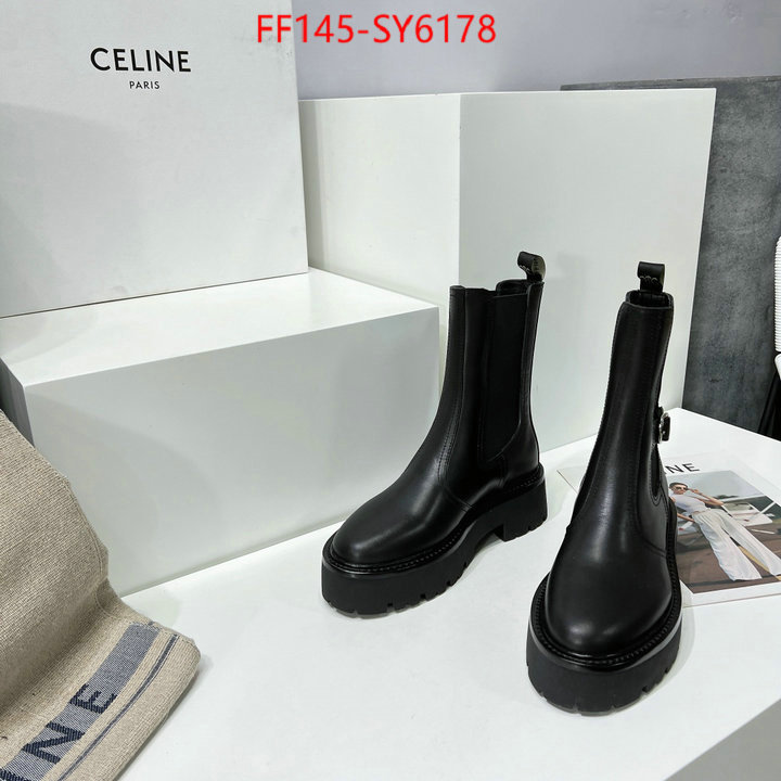 Women Shoes-Boots aaaaa+ replica designer ID: SY6178 $: 145USD