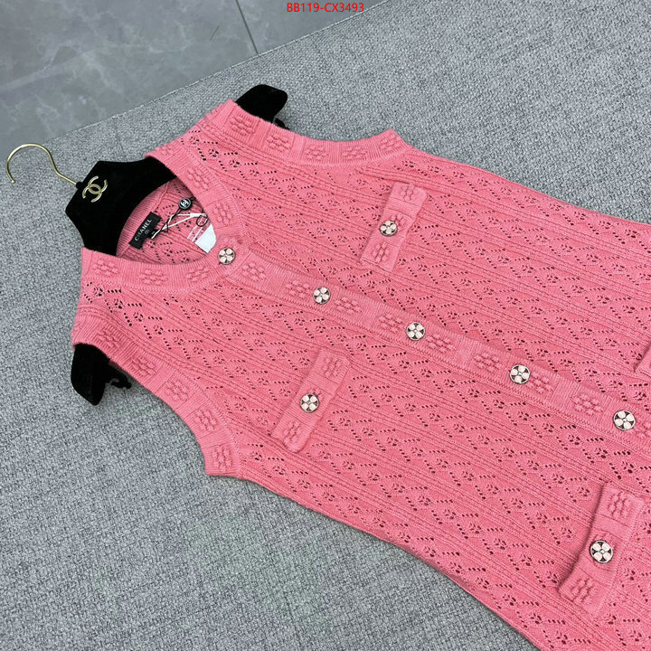 Clothing-Chanel what's the best to buy replica ID: CX3493 $: 119USD