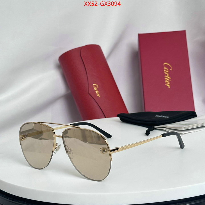 Glasses-Cartier best knockoff ID: GX3094 $: 52USD