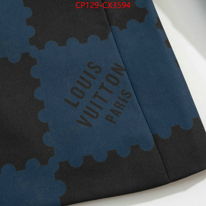 Clothing-LV designer wholesale replica ID: CX3594 $: 129USD