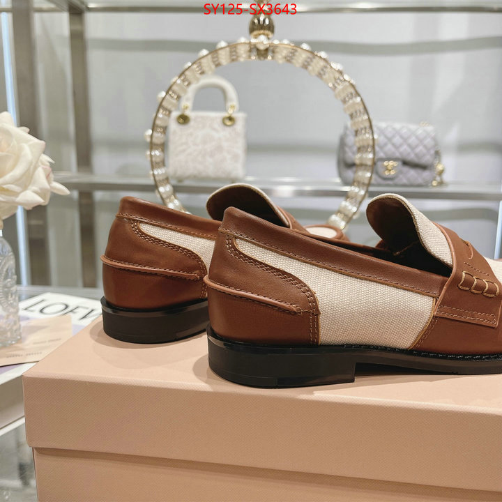 Women Shoes-Miu Miu designer fashion replica ID: SX3643 $: 125USD