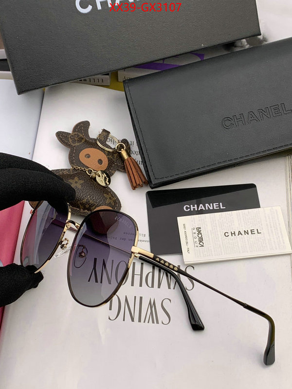 Glasses-Chanel what's the best to buy replica ID: GX3107 $: 39USD