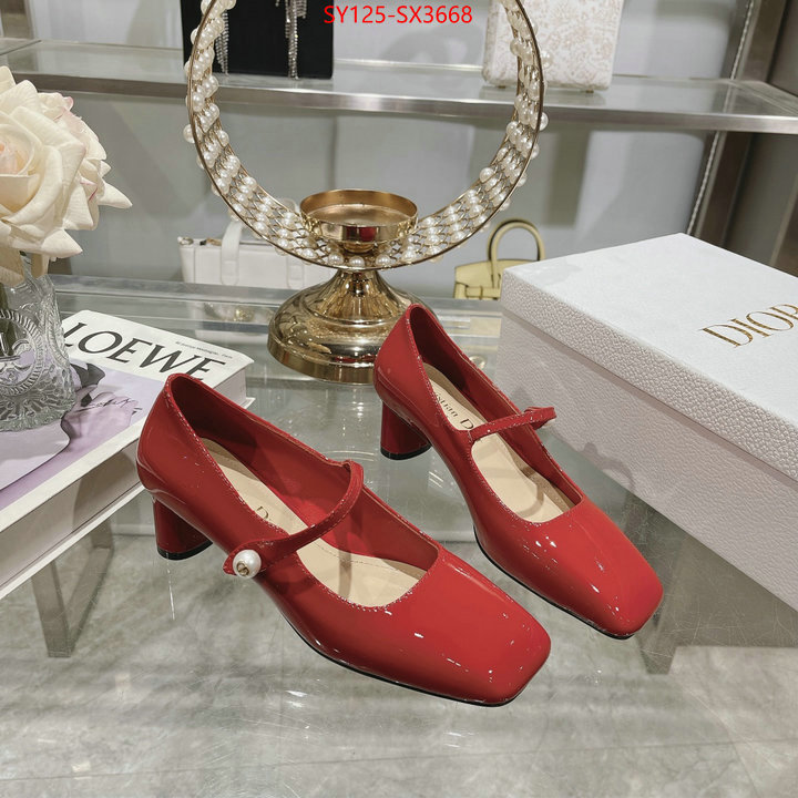 Women Shoes-Dior where can i buy the best quality ID: SX3668 $: 125USD