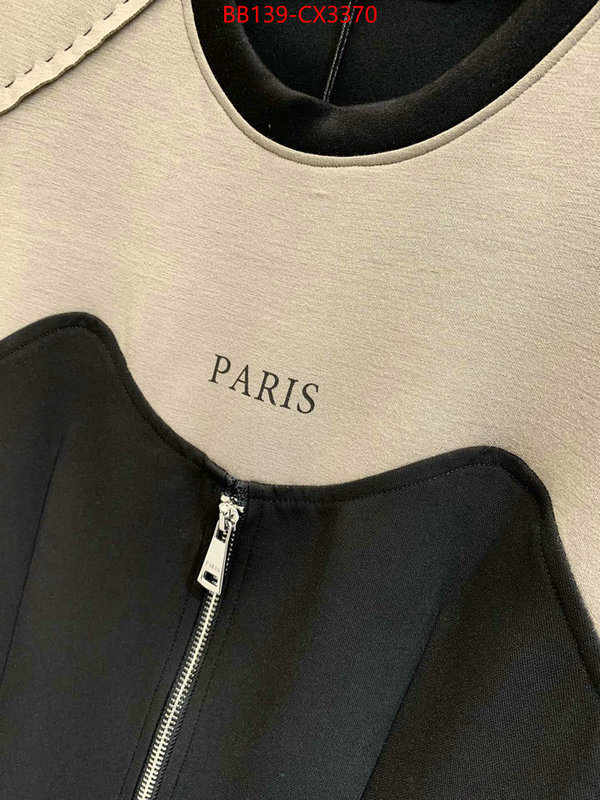 Clothing-Balenciaga buy sell ID: CX3370 $: 139USD