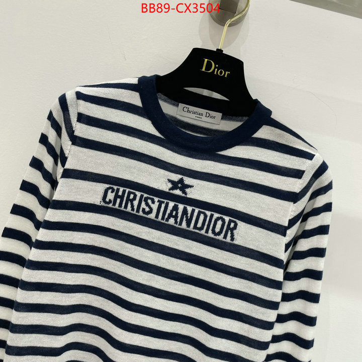 Clothing-Dior mirror copy luxury ID: CX3504 $: 89USD