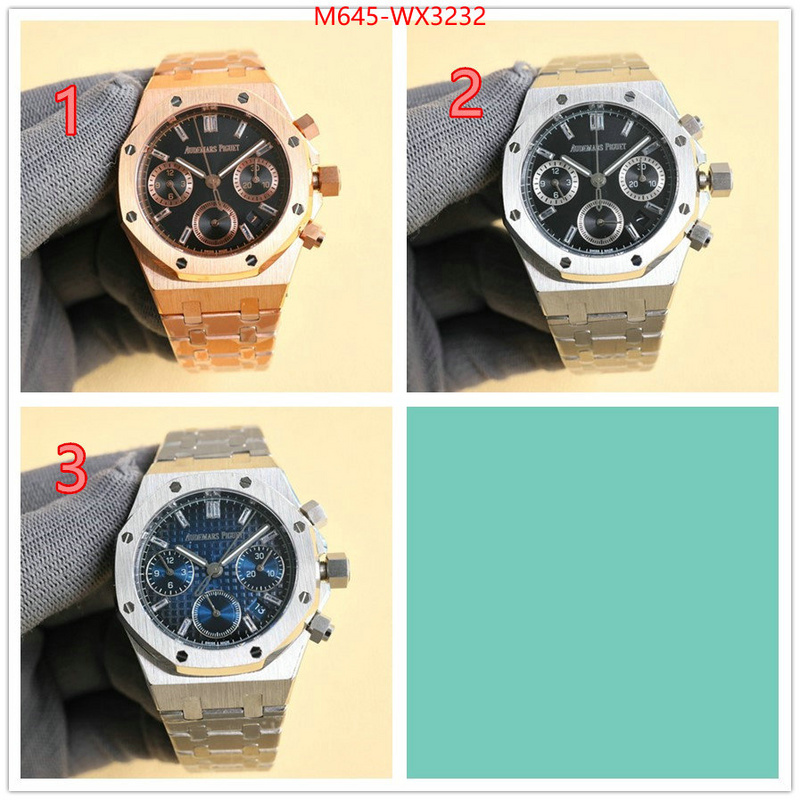 Watch(TOP)-Audemars Piguet top quality ID: WX3232 $: 645USD