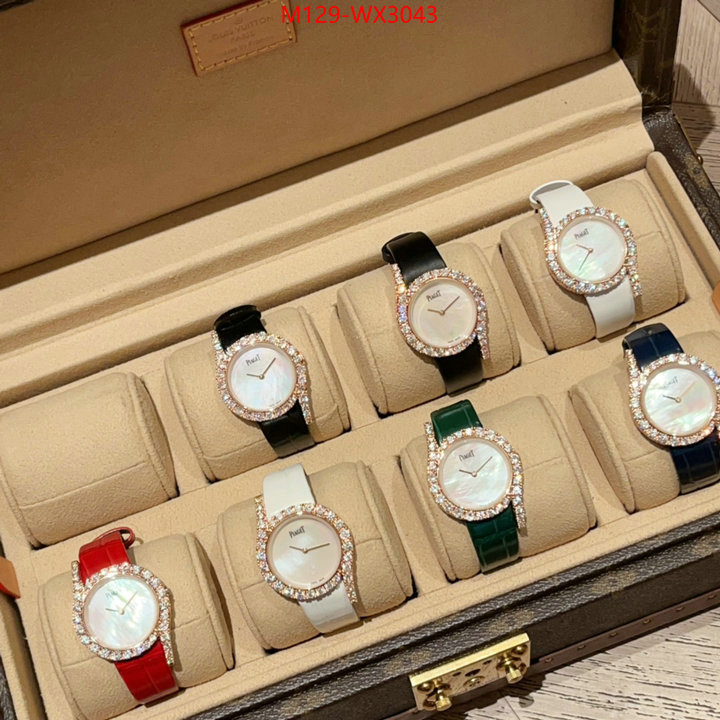 Watch(4A)-PIAGET the highest quality fake ID: WX3043 $: 129USD