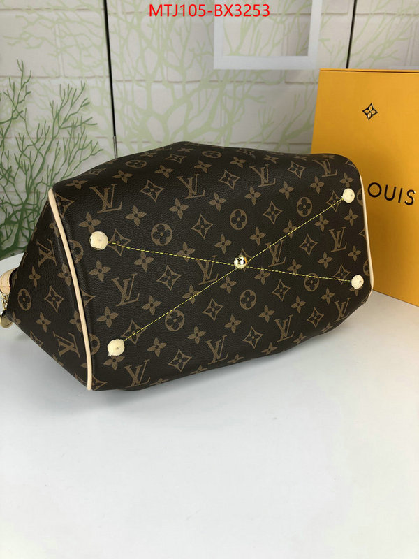 LV Bags(4A)-Handbag Collection- wholesale imitation designer replicas ID: BX3253 $: 105USD