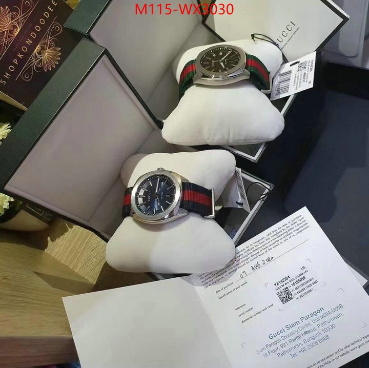 Watch(4A)-Gucci high quality perfect ID: WX3030 $: 115USD