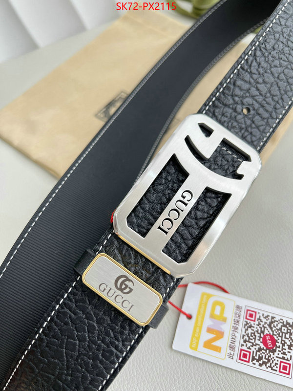 Belts-Gucci 2024 luxury replicas ID: PX2115 $: 72USD