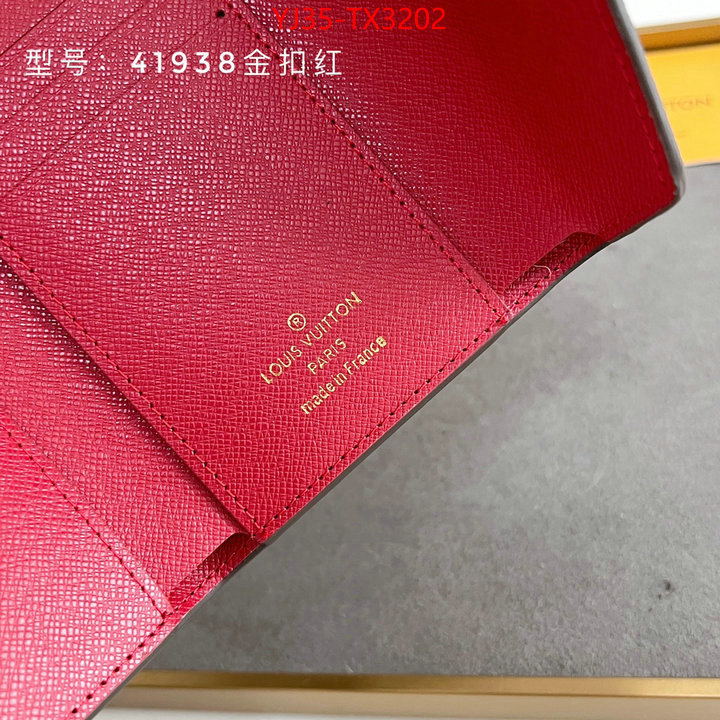 LV Bags(4A)-Wallet flawless ID: TX3202 $: 35USD,