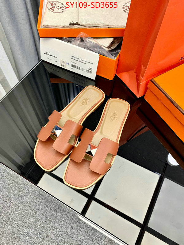 Women Shoes-Hermes designer fake ID: SD3655 $: 109USD