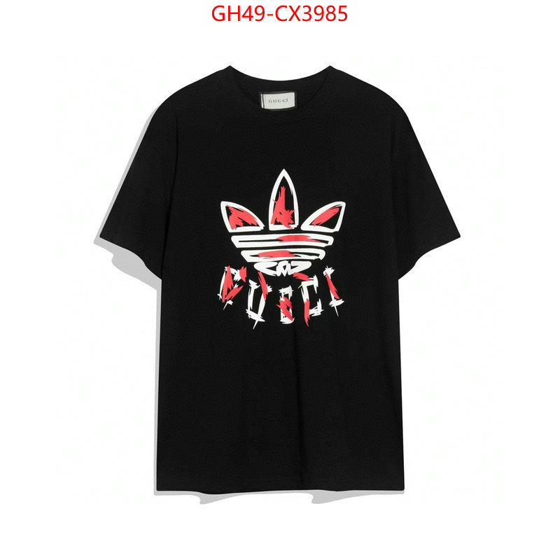 Clothing-Gucci cheap replica designer ID: CX3985 $: 49USD