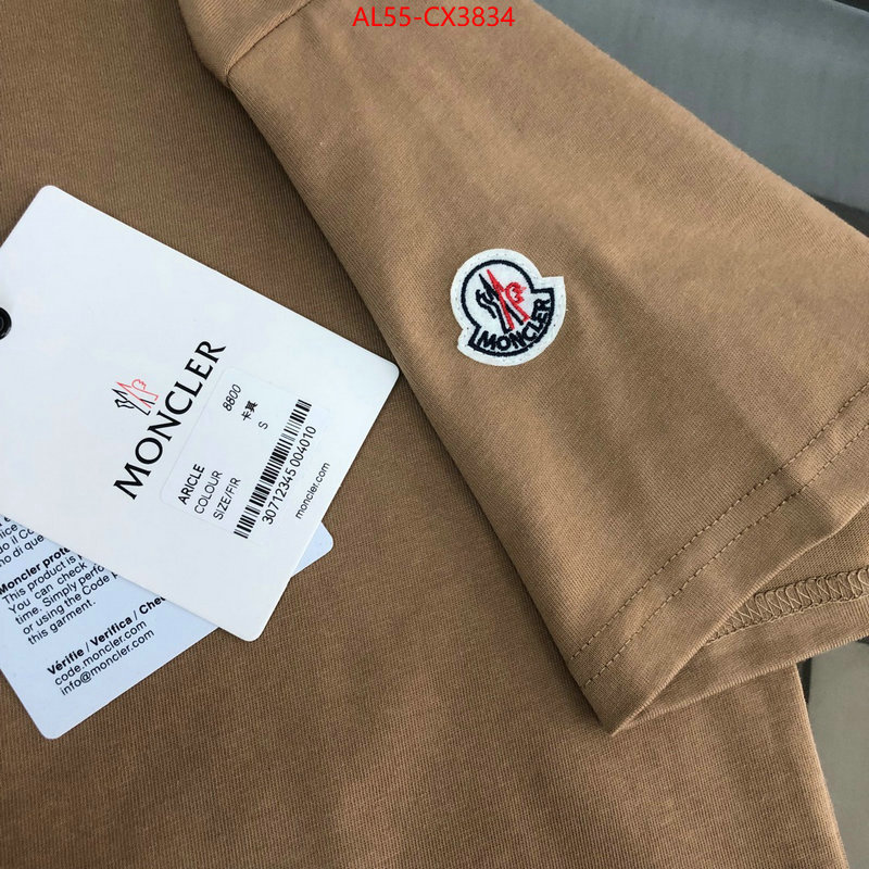 Clothing-Moncler what is a counter quality ID: CX3834 $: 55USD