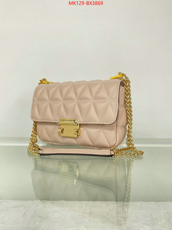 Michael Kors Bags(TOP)-Diagonal- top quality website ID: BX3869 $: 129USD,