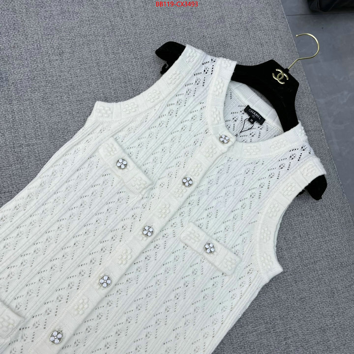 Clothing-Chanel what's the best to buy replica ID: CX3493 $: 119USD