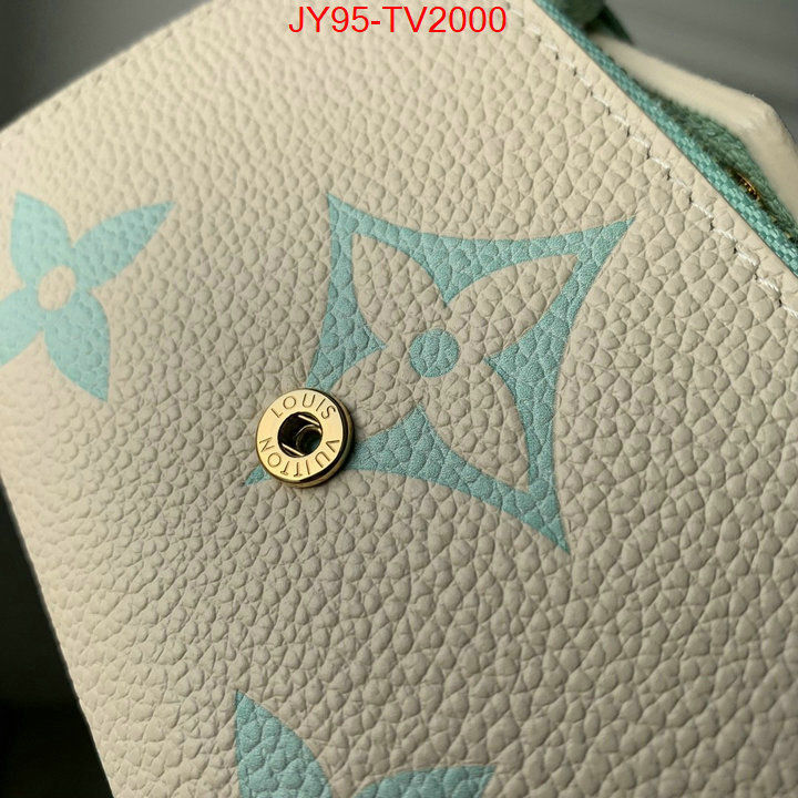 LV Bags(TOP)-Wallet 1:1 replica ID: TV2000 $: 95USD,