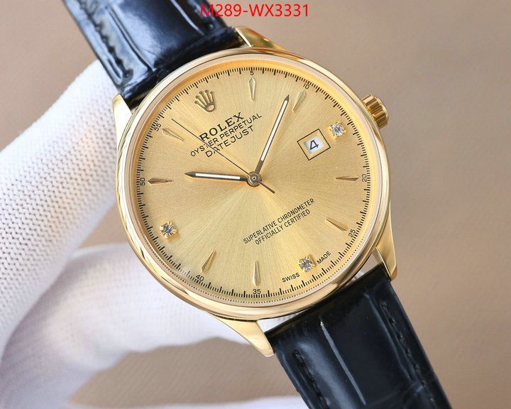 Watch(TOP)-Rolex wholesale replica shop ID: WX3331 $: 289USD