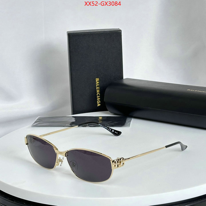 Glasses-Balenciaga replcia cheap ID: GX3084 $: 52USD