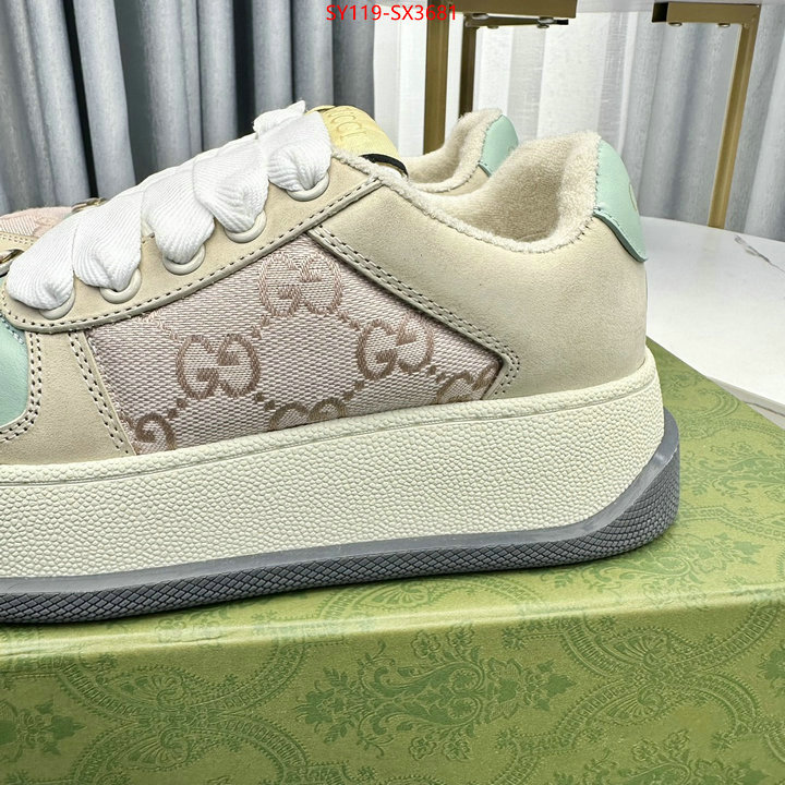 Women Shoes-Gucci aaaaa+ quality replica ID: SX3681 $: 119USD