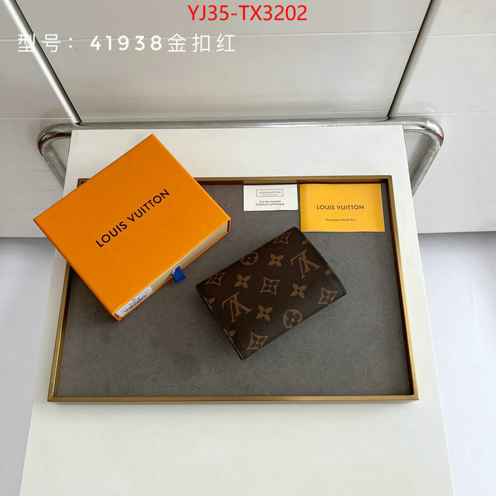 LV Bags(4A)-Wallet flawless ID: TX3202 $: 35USD,