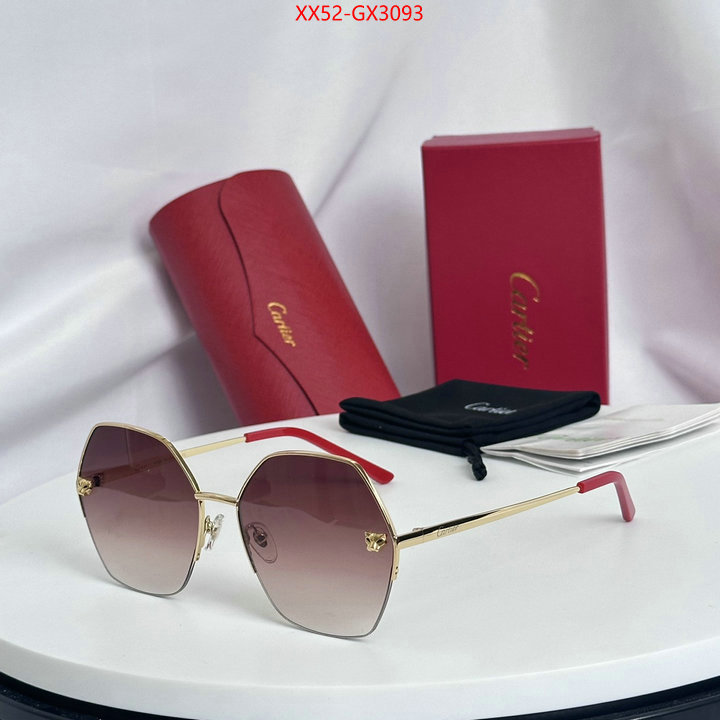 Glasses-Cartier aaaaa replica ID: GX3093 $: 52USD