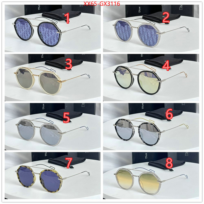 Glasses-Dior aaaaa+ quality replica ID: GX3116 $: 65USD