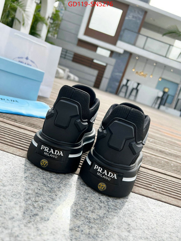 Men shoes-Prada high quality replica designer ID: SN5276 $: 119USD