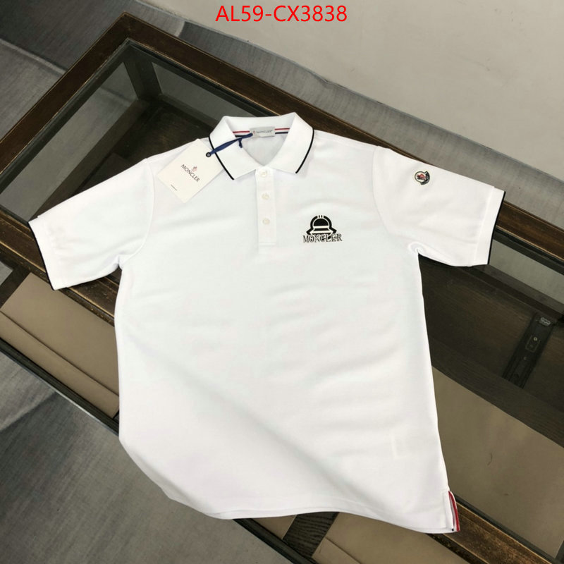 Clothing-Moncler top 1:1 replica ID: CX3838 $: 59USD